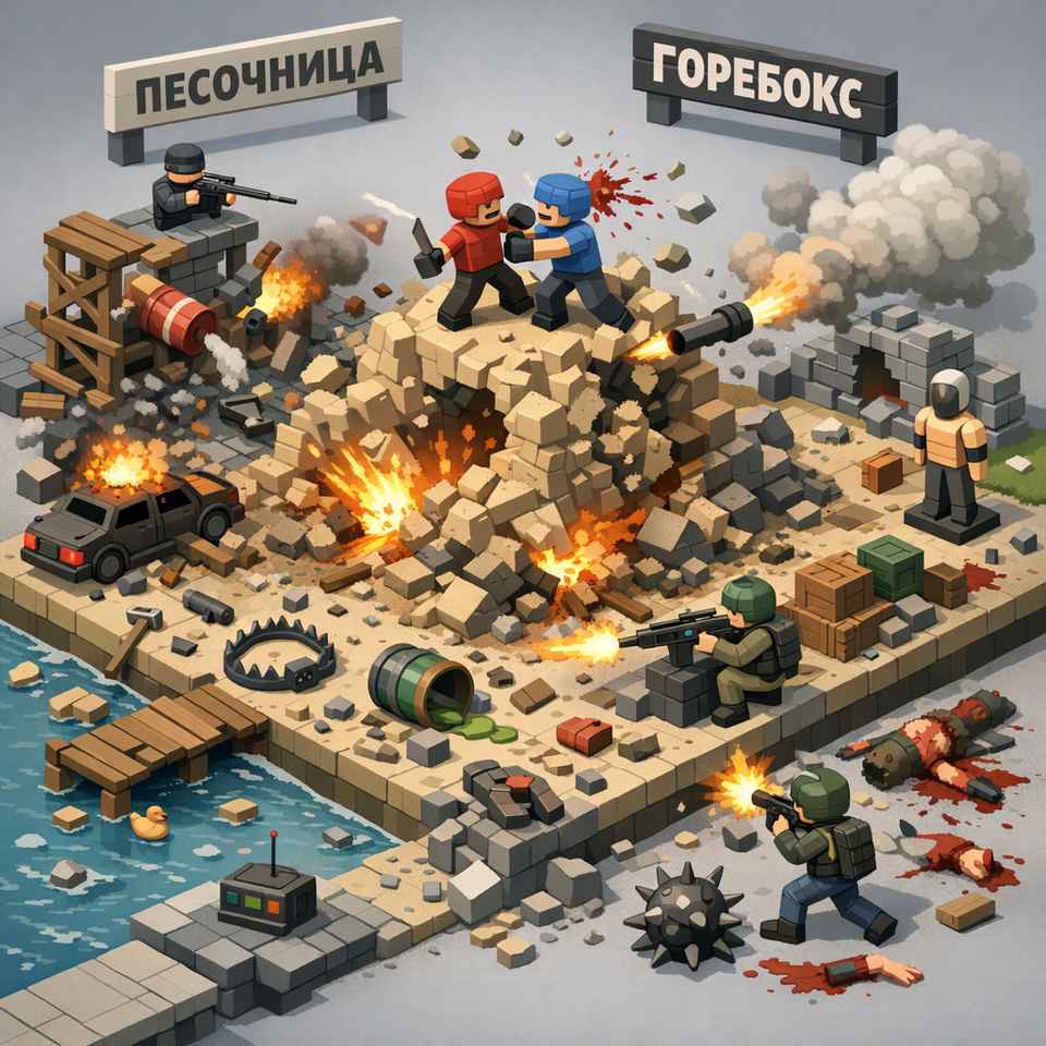ключевые особенности GoreBox и разрушения